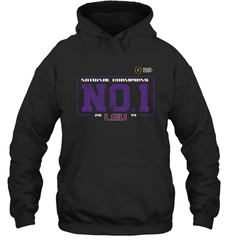 LSU Tigers College Football Playoff 2019 National Champions No1 Vintage Hoodie - KnowlegdeTee LSU Tigers College Football Playoff 2019 National Champions No1 Vintage Hoodie - KnowlegdeTee