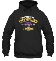 LSU Tigers College Football Playoff 2019 National Champions Ra Hoodie - KnowlegdeTee LSU Tigers College Football Playoff 2019 National Champions Ra Hoodie - KnowlegdeTee