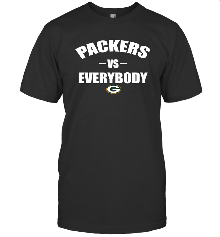 Green Bay Packers Vs Everybody Fan Gift T-Shirt - KnowlegdeTee Green Bay Packers Vs Everybody Fan Gift T-Shirt - KnowlegdeTee