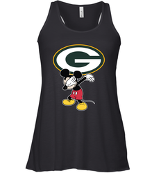 Dabbing Mickey Flippin' Love Green Bay Packers Football Racerback Tank - KnowlegdeTee Dabbing Mickey Flippin' Love Green Bay Packers Football Racerback Tank - KnowlegdeTee