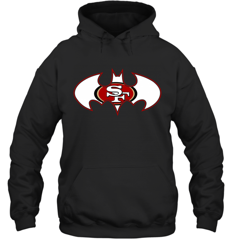 We Are The San Francisco 49ers Batman NFL Mashup = Hoodie - KnowlegdeTee We Are The San Francisco 49ers Batman NFL Mashup = Hoodie - KnowlegdeTee