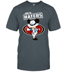 SAN FRANCISCO 49ERS Hey Haters Mickey Mouse T-Shirt - KnowlegdeTee SAN FRANCISCO 49ERS Hey Haters Mickey Mouse T-Shirt - KnowlegdeTee
