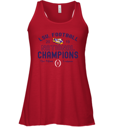 LSU Tigers Blue 84 College Football Playoff 2019 National Champions French Terry Racerback Tank - KnowlegdeTee LSU Tigers Blue 84 College Football Playoff 2019 National Champions French Terry Racerback Tank - KnowlegdeTee