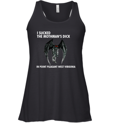 I SUCKED THE MOTHMAN'S DICK IN POINT PLEASANT WEST VIRGINIA Shirt Racerback Tank - KnowlegdeTee I SUCKED THE MOTHMAN'S DICK IN POINT PLEASANT WEST VIRGINIA Shirt Racerback Tank - KnowlegdeTee