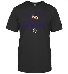 LSU Tigers Blue 84 College Football Playoff 2019 National Champions French Terry T-Shirt - KnowlegdeTee LSU Tigers Blue 84 College Football Playoff 2019 National Champions French Terry T-Shirt - KnowlegdeTee