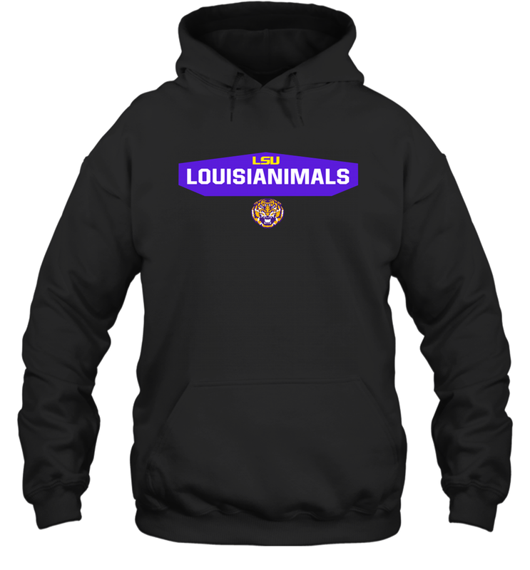 LSU Louisianimals Shirt Hoodie - KnowlegdeTee LSU Louisianimals Shirt Hoodie - KnowlegdeTee