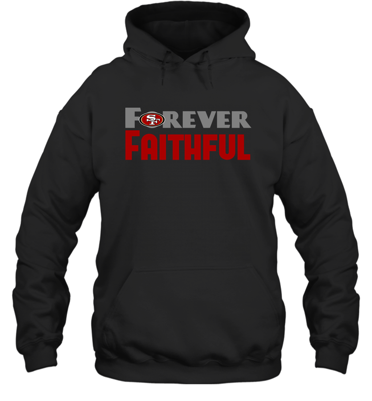 Forever Faithful 49ers San Francisco Womens Print T-shirt Short Sleeve  T-Shirt