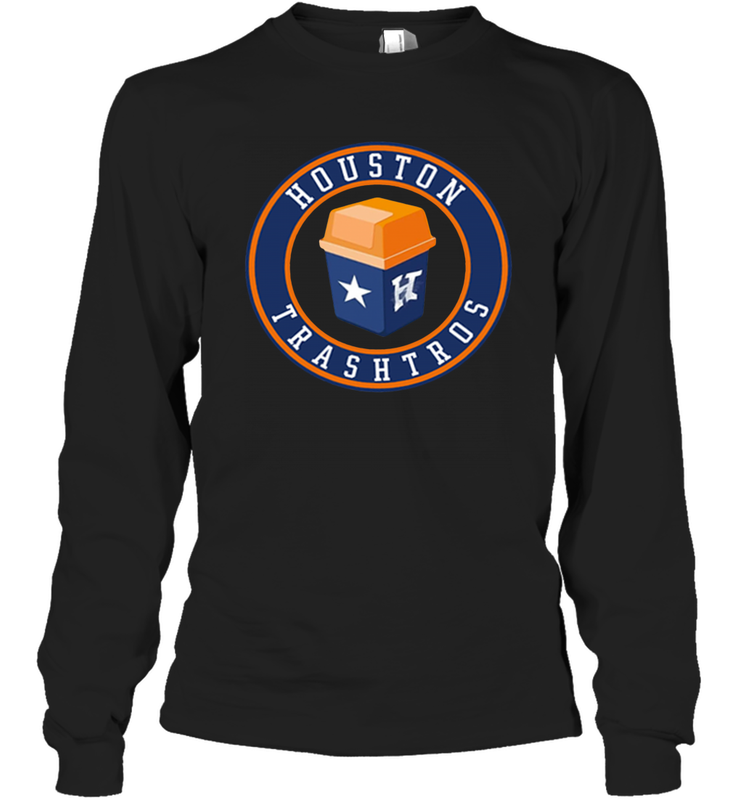 Houston Trashtros Astros Long Sleeve T-Shirt - KnowlegdeTee Houston Trashtros Astros Long Sleeve T-Shirt - KnowlegdeTee