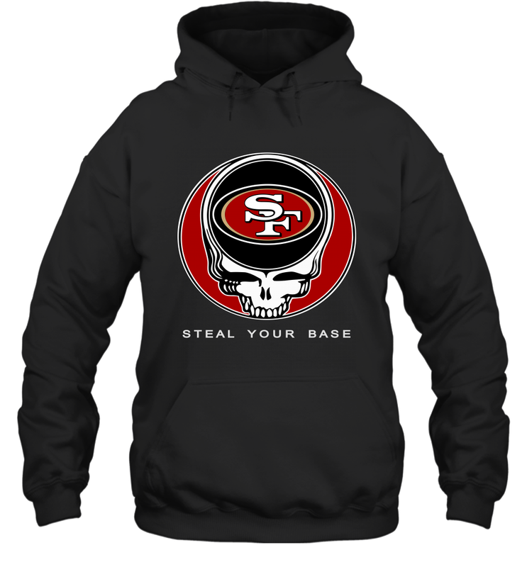 San Francisco 49ers Grateful Dead Steal Your Base Fan Gift Hoodie - KnowlegdeTee San Francisco 49ers Grateful Dead Steal Your Base Fan Gift Hoodie - KnowlegdeTee