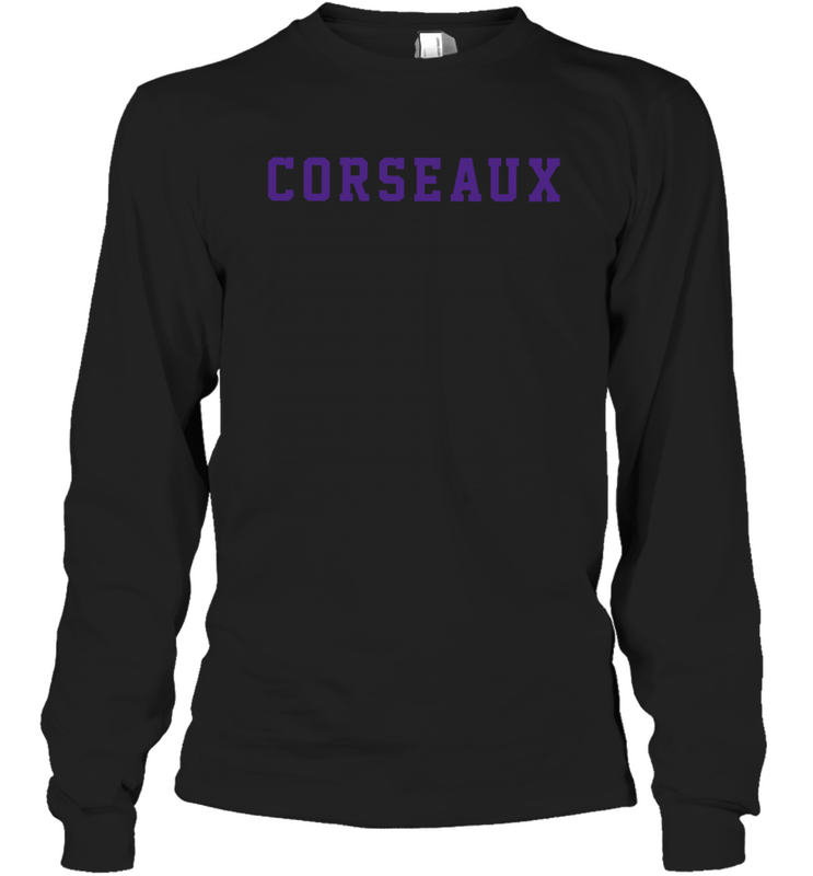 Corseaux LSU Tigers Shirt Long Sleeve T-Shirt - KnowlegdeTee Corseaux LSU Tigers Shirt Long Sleeve T-Shirt - KnowlegdeTee