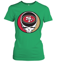 Grateful Dead Steal Your Face For San Francisco 49ers Fans Women's T-Shirt - KnowlegdeTee Grateful Dead Steal Your Face For San Francisco 49ers Fans Women's T-Shirt - KnowlegdeTee