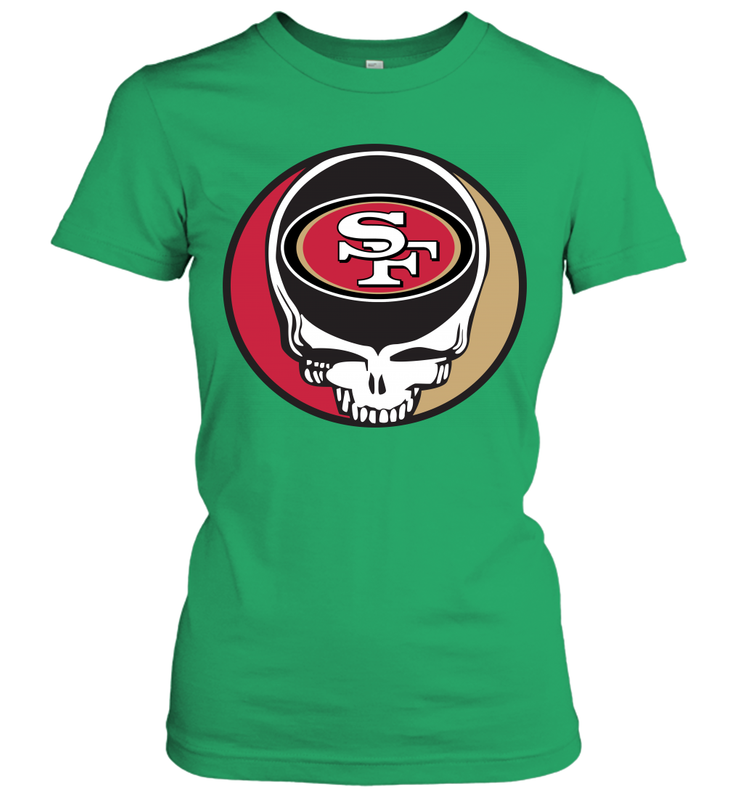 Grateful Dead Steal Your Face For San Francisco 49ers Fans Women's T-Shirt - KnowlegdeTee Grateful Dead Steal Your Face For San Francisco 49ers Fans Women's T-Shirt - KnowlegdeTee