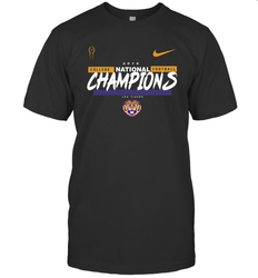 LSU Tigers College Football Playoff 2019 National Champions Script 2 T-Shirt - KnowlegdeTee LSU Tigers College Football Playoff 2019 National Champions Script 2 T-Shirt - KnowlegdeTee