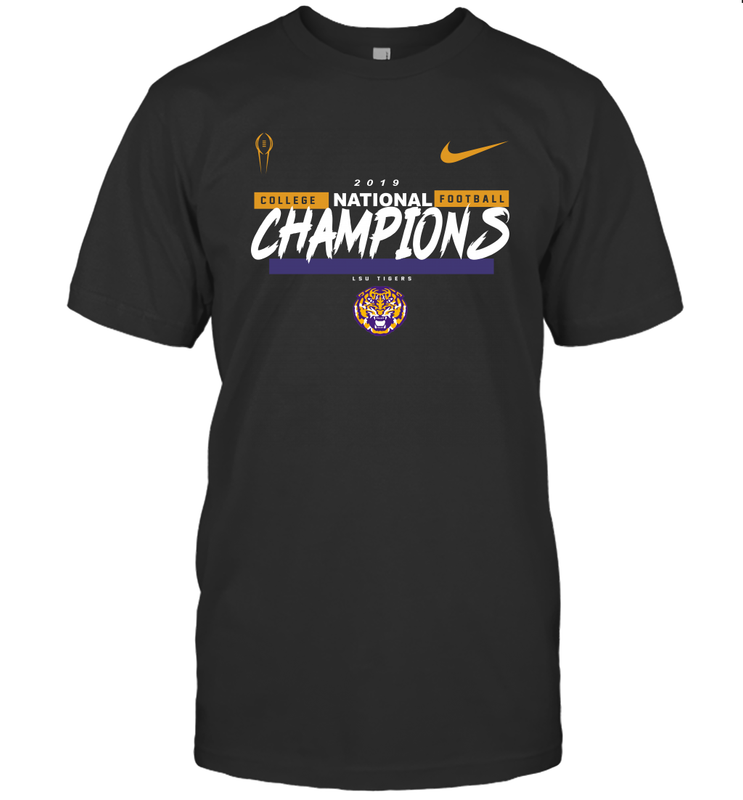 LSU Tigers College Football Playoff 2019 National Champions Script 2 T-Shirt - KnowlegdeTee LSU Tigers College Football Playoff 2019 National Champions Script 2 T-Shirt - KnowlegdeTee