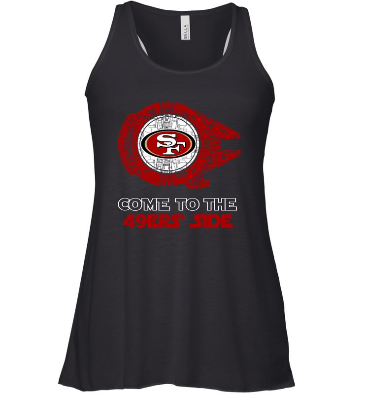 Come To The 49ers Side Star Wars X San Francisco 49ers Shirts Racerback Tank - KnowlegdeTee Come To The 49ers Side Star Wars X San Francisco 49ers Shirts Racerback Tank - KnowlegdeTee