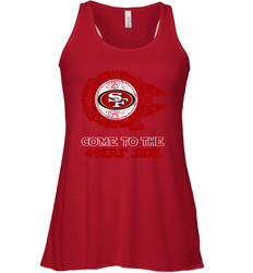 Come To The 49ers Side Star Wars X San Francisco 49ers Shirts Racerback Tank - KnowlegdeTee Come To The 49ers Side Star Wars X San Francisco 49ers Shirts Racerback Tank - KnowlegdeTee