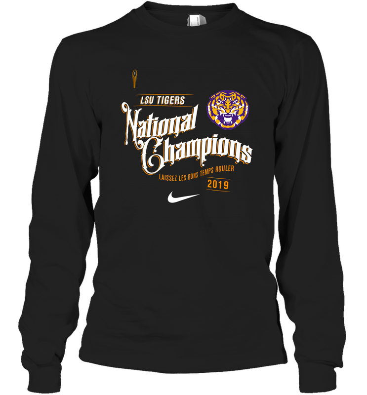 LSU Tigers College Football Playoff 2019 National Champions Celebration Long Sleeve T-Shirt - KnowlegdeTee LSU Tigers College Football Playoff 2019 National Champions Celebration Long Sleeve T-Shirt - KnowlegdeTee