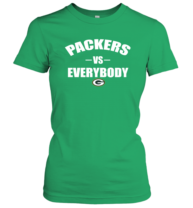 Green Bay Packers Vs Everybody Fan Gift Women's T-Shirt - KnowlegdeTee Green Bay Packers Vs Everybody Fan Gift Women's T-Shirt - KnowlegdeTee