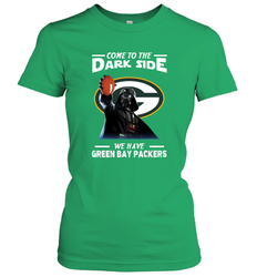 Star Wars COME TO THE DARK SIDE WE HAVE GREEN BAY PACKERS SHIRTS= Women's T-Shirt - KnowlegdeTee Star Wars COME TO THE DARK SIDE WE HAVE GREEN BAY PACKERS SHIRTS= Women's T-Shirt - KnowlegdeTee