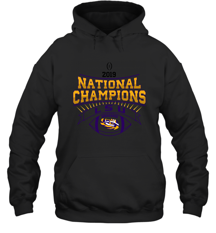 LSU Tigers College Football Playoff 2019 National Champions Hoodie - KnowlegdeTee LSU Tigers College Football Playoff 2019 National Champions Hoodie - KnowlegdeTee