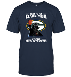 Star Wars COME TO THE DARK SIDE WE HAVE GREEN BAY PACKERS SHIRTS= T-Shirt - KnowlegdeTee Star Wars COME TO THE DARK SIDE WE HAVE GREEN BAY PACKERS SHIRTS= T-Shirt - KnowlegdeTee