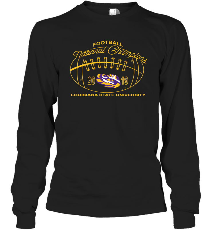 LSU Tigers Pressbox College Football Playoff 2019 National Champions Long Sleeve T-Shirt - KnowlegdeTee LSU Tigers Pressbox College Football Playoff 2019 National Champions Long Sleeve T-Shirt - KnowlegdeTee