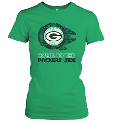 Come To The Packers Side Star Wars X Green Bay Packers Shirts Women's T-Shirt - KnowlegdeTee Come To The Packers Side Star Wars X Green Bay Packers Shirts Women's T-Shirt - KnowlegdeTee