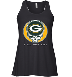 Green Bay Packers Grateful Dead Steal Your Base Fan Gift Racerback Tank - KnowlegdeTee Green Bay Packers Grateful Dead Steal Your Base Fan Gift Racerback Tank - KnowlegdeTee