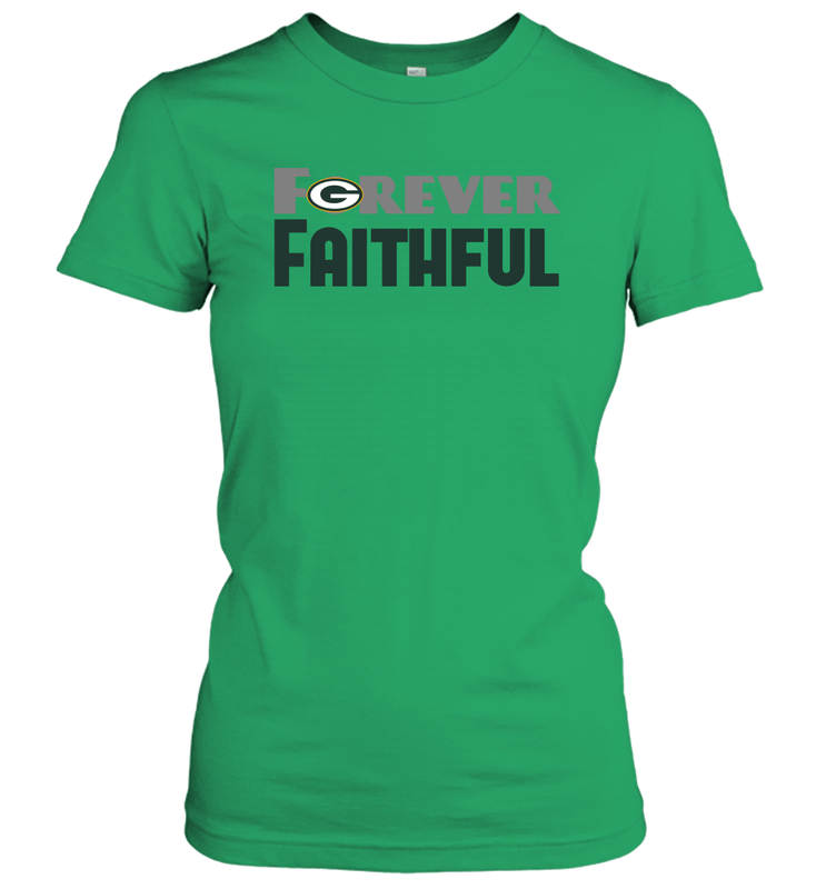 Green Bay Packers Forever Faithful Fans Gift Women's T-Shirt - KnowlegdeTee Green Bay Packers Forever Faithful Fans Gift Women's T-Shirt - KnowlegdeTee