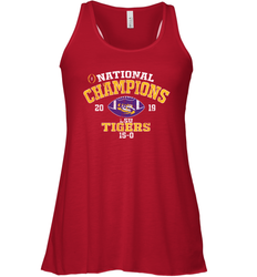 LSU Tigers College Football Playoff 2019 National Champions Ra Racerback Tank - KnowlegdeTee LSU Tigers College Football Playoff 2019 National Champions Ra Racerback Tank - KnowlegdeTee