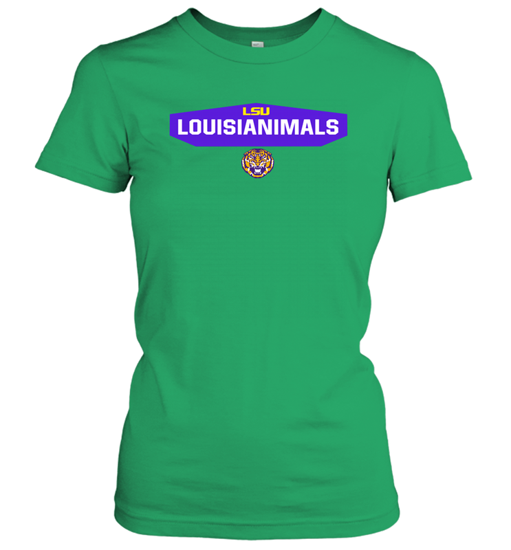 LSU Louisianimals Shirt Women's T-Shirt - KnowlegdeTee LSU Louisianimals Shirt Women's T-Shirt - KnowlegdeTee