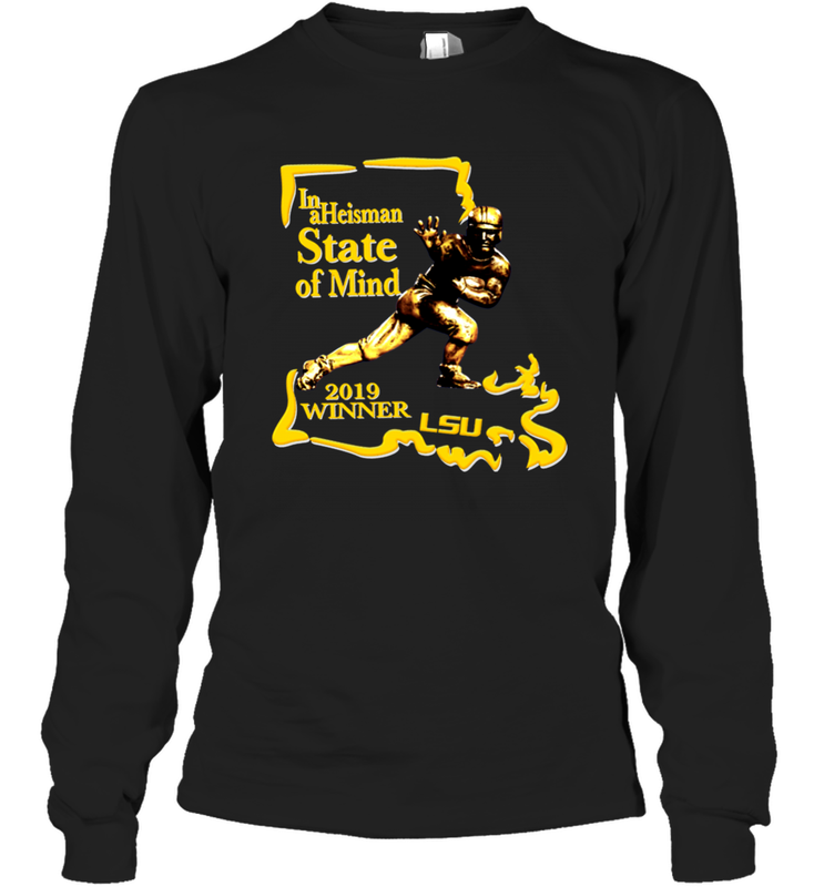 Joe Burrow Heisman LSU Shirt Long Sleeve T-Shirt - KnowlegdeTee Joe Burrow Heisman LSU Shirt Long Sleeve T-Shirt - KnowlegdeTee