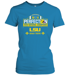 LSU National Championship Undefeated Season Perfection Shirt Women's T-Shirt - KnowlegdeTee LSU National Championship Undefeated Season Perfection Shirt Women's T-Shirt - KnowlegdeTee