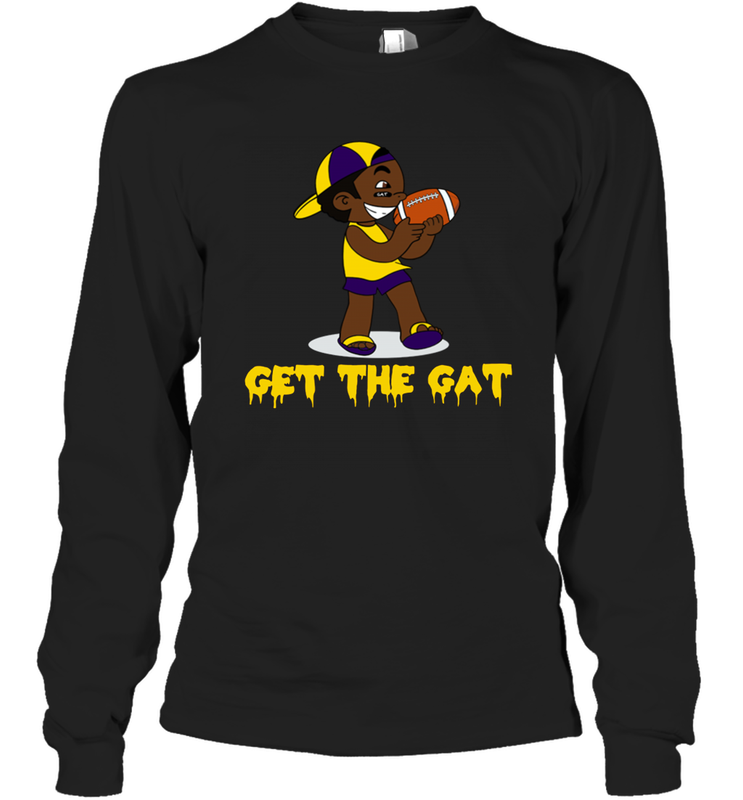 Get The Gat LSU Tigers Shirt Long Sleeve T-Shirt - KnowlegdeTee Get The Gat LSU Tigers Shirt Long Sleeve T-Shirt - KnowlegdeTee