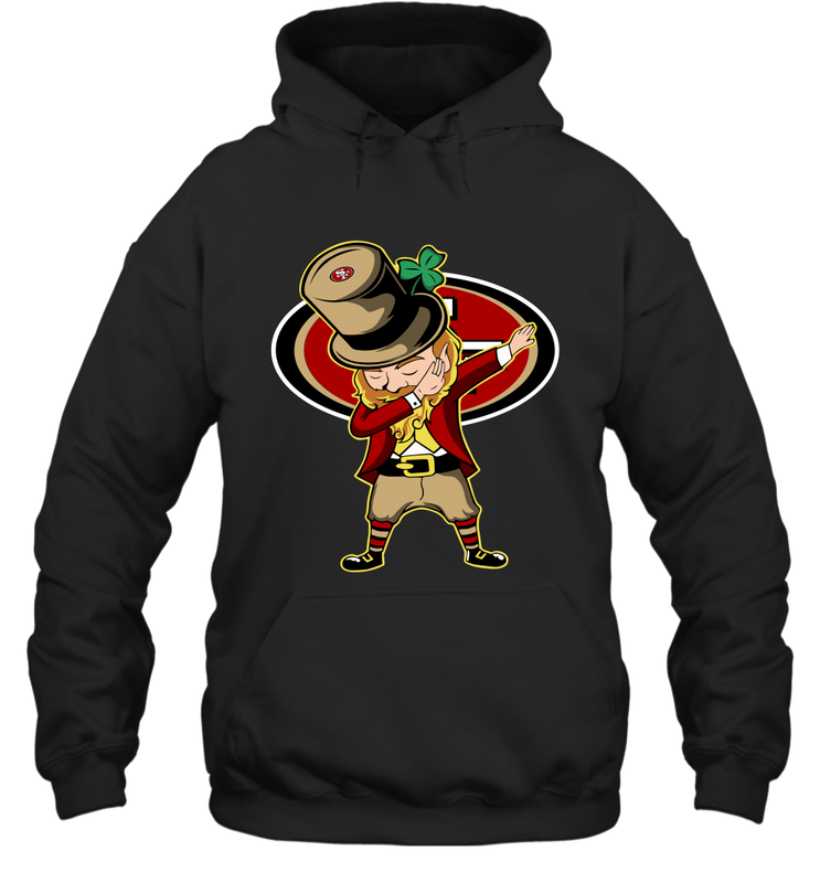 Irish dabbing San Francisco 49ers Hoodie - KnowlegdeTee Irish dabbing San Francisco 49ers Hoodie - KnowlegdeTee