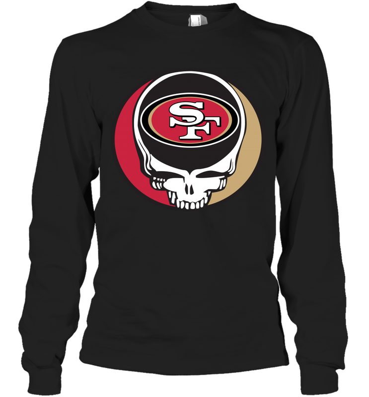 Grateful Dead Steal Your Face For San Francisco 49ers Fans Long Sleeve T-Shirt - KnowlegdeTee Grateful Dead Steal Your Face For San Francisco 49ers Fans Long Sleeve T-Shirt - KnowlegdeTee
