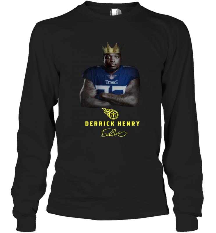 KING DERRICK HENRY Shirt Long Sleeve T-Shirt - KnowlegdeTee KING DERRICK HENRY Shirt Long Sleeve T-Shirt - KnowlegdeTee