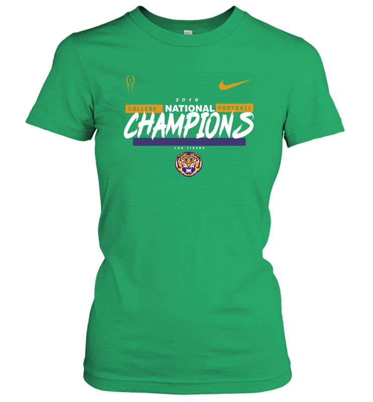 LSU Tigers College Football Playoff 2019 National Champions Script 2 Women's T-Shirt - KnowlegdeTee LSU Tigers College Football Playoff 2019 National Champions Script 2 Women's T-Shirt - KnowlegdeTee