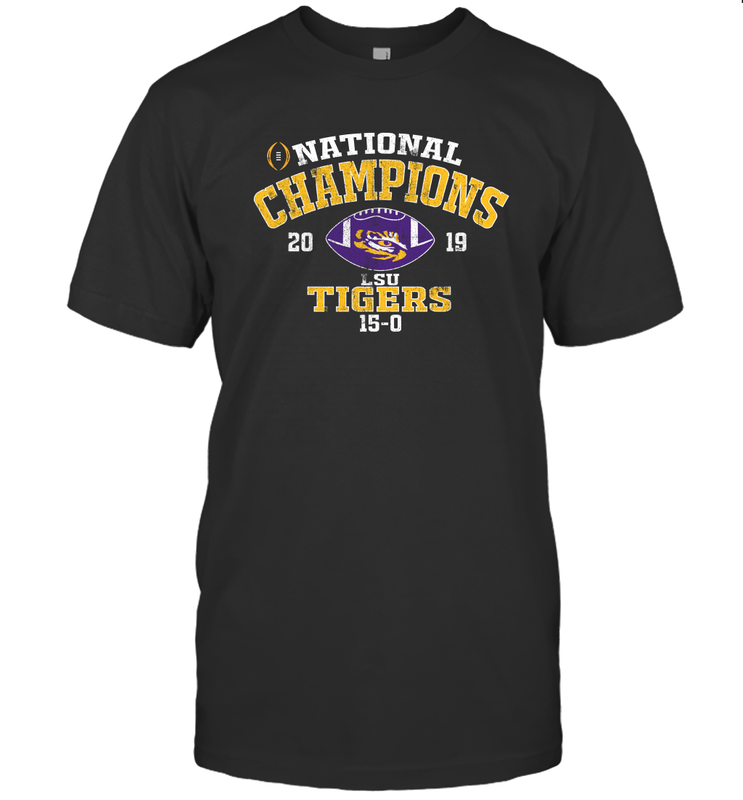 LSU Tigers College Football Playoff 2019 National Champions Ra T-Shirt - KnowlegdeTee LSU Tigers College Football Playoff 2019 National Champions Ra T-Shirt - KnowlegdeTee