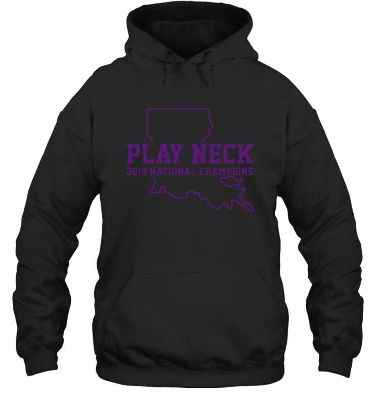 PLAY NECK LSU Tigers Shirt Hoodie - KnowlegdeTee PLAY NECK LSU Tigers Shirt Hoodie - KnowlegdeTee