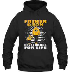 Green Bay Packers Best Dad ever Father And Son Best Friends For Life Hoodie - KnowlegdeTee Green Bay Packers Best Dad ever Father And Son Best Friends For Life Hoodie - KnowlegdeTee