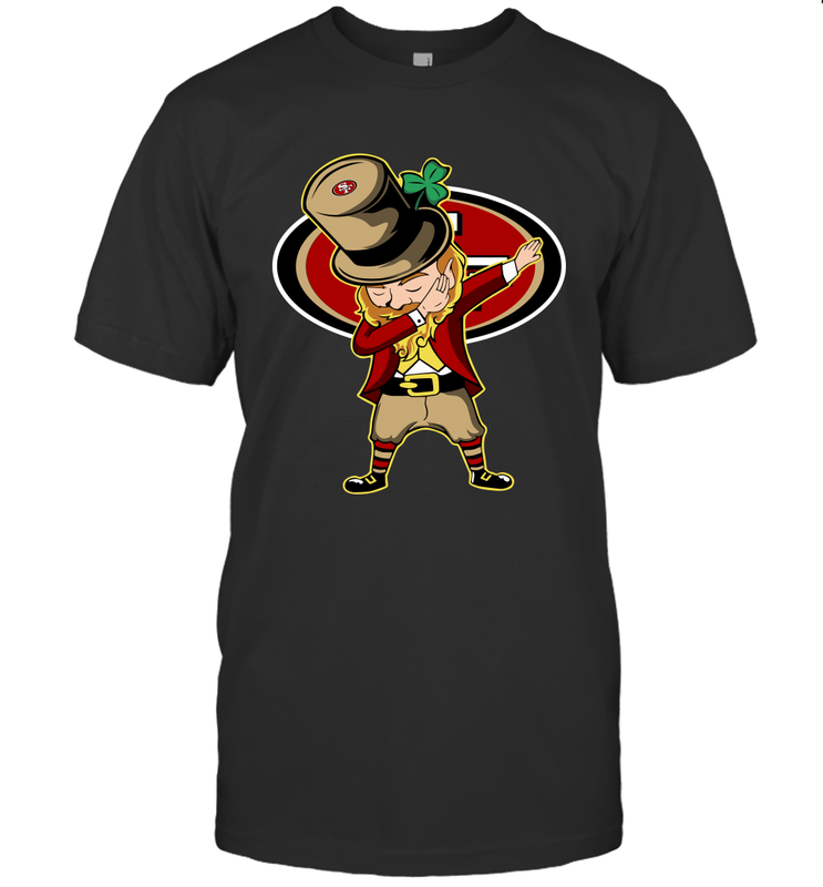 Irish dabbing San Francisco 49ers T-Shirt - KnowlegdeTee Irish dabbing San Francisco 49ers T-Shirt - KnowlegdeTee