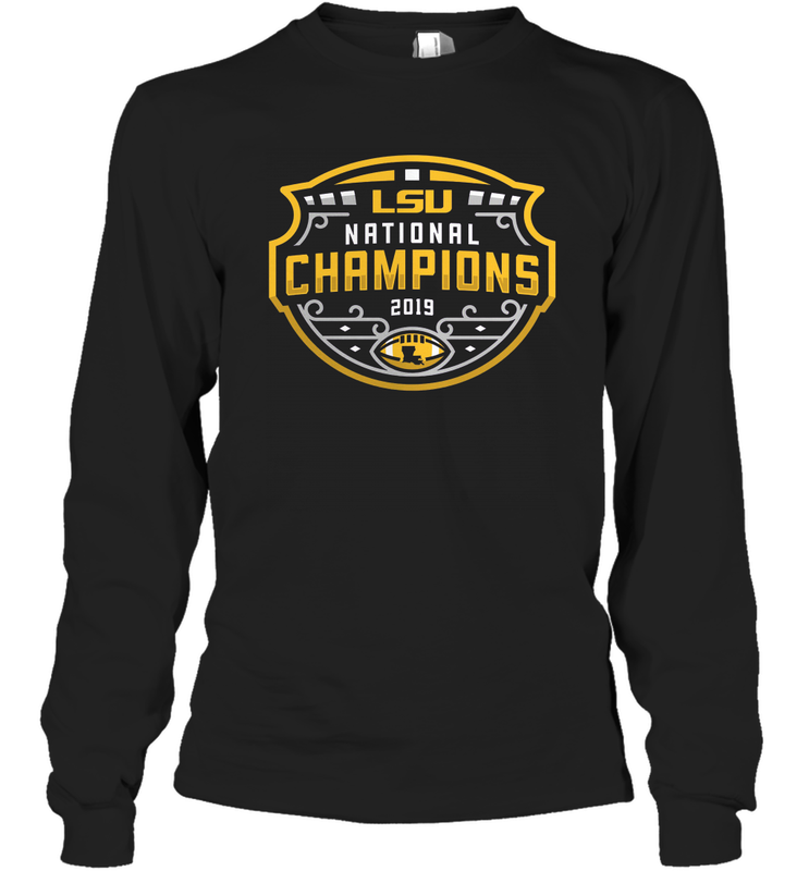 LSU Tigers College Football Playoff 2019 National Champions Encroachment Long Sleeve T-Shirt - KnowlegdeTee LSU Tigers College Football Playoff 2019 National Champions Encroachment Long Sleeve T-Shirt - KnowlegdeTee