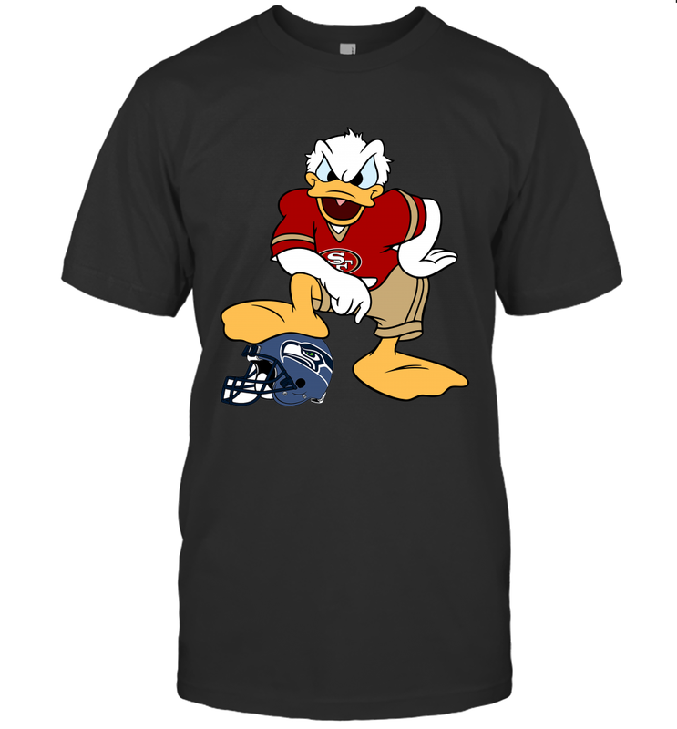 You Cannot Win Against The Donald San Francisco 49ers NFL T-Shirt - KnowlegdeTee You Cannot Win Against The Donald San Francisco 49ers NFL T-Shirt - KnowlegdeTee