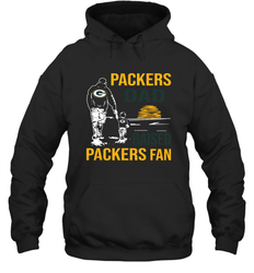 Green Bay Packers Dad Raised A Packers Fan Fathers Day Son Family Matching Hoodie - KnowlegdeTee Green Bay Packers Dad Raised A Packers Fan Fathers Day Son Family Matching Hoodie - KnowlegdeTee