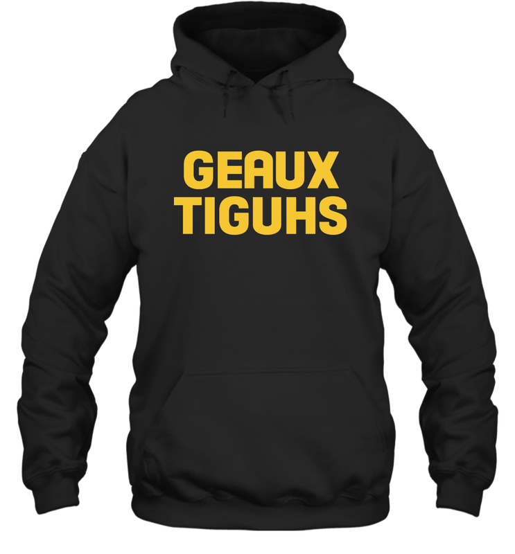 LSU Tigers GEAUX TIGUHS deux Hoodie - KnowlegdeTee LSU Tigers GEAUX TIGUHS deux Hoodie - KnowlegdeTee