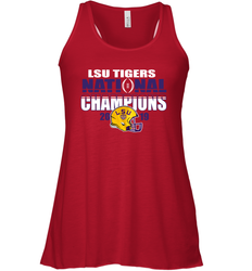 LSU Tigers Blue 84 College Football Playoff 2019 National Champions Glistening Racerback Tank - KnowlegdeTee LSU Tigers Blue 84 College Football Playoff 2019 National Champions Glistening Racerback Tank - KnowlegdeTee