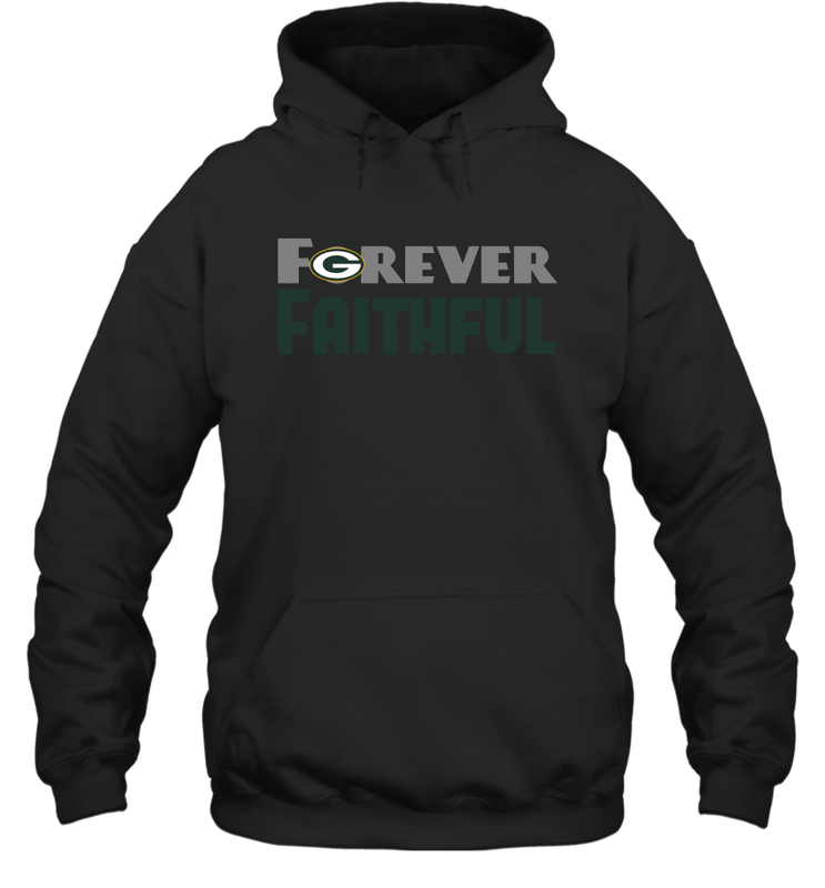 Green Bay Packers Forever Faithful Fans Gift Hoodie - KnowlegdeTee Green Bay Packers Forever Faithful Fans Gift Hoodie - KnowlegdeTee