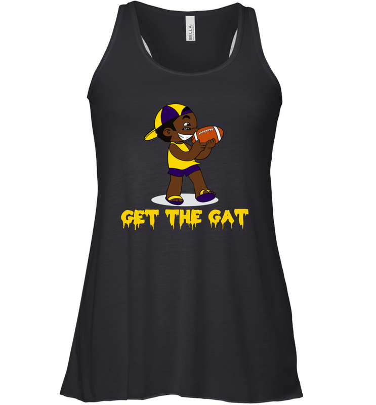 Get The Gat LSU Tigers Shirt Racerback Tank - KnowlegdeTee Get The Gat LSU Tigers Shirt Racerback Tank - KnowlegdeTee