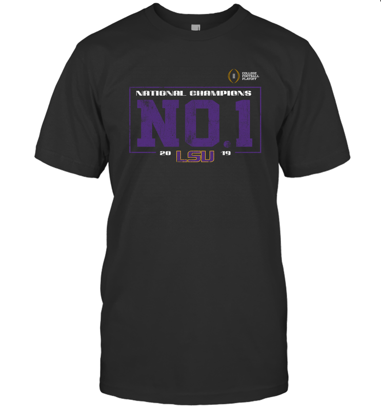 LSU Tigers College Football Playoff 2019 National Champions No1 Vintage T-Shirt - KnowlegdeTee LSU Tigers College Football Playoff 2019 National Champions No1 Vintage T-Shirt - KnowlegdeTee
